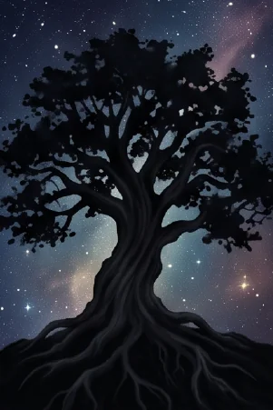 The Ancient Oak oracle card