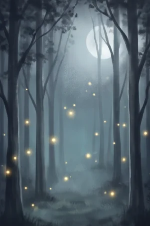 The Whispering Grove oracle card