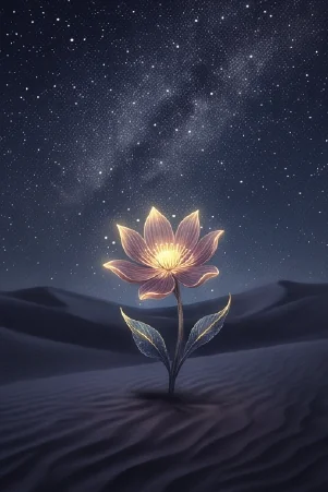 The Desert Bloom oracle card