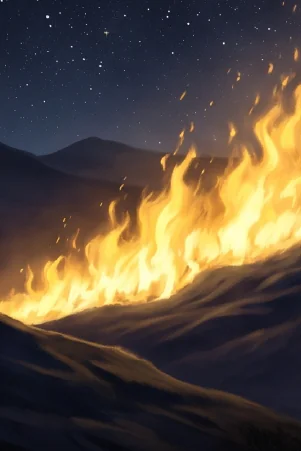 The Wildfire oracle card