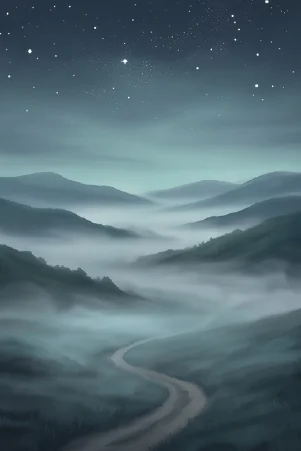 The Rolling Mist oracle card