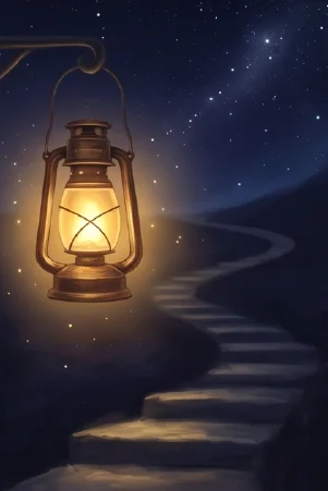 The Lantern oracle card