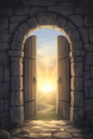 The Threshold Gate oracle card